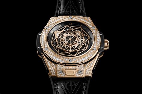 hublot big bang sang bleu king gold pave|Spirit of Big Bang Sang Bleu King Gold Pavé 42 mm .